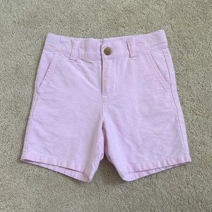 Janie & Jack | boy pink oxford shorts | 4T